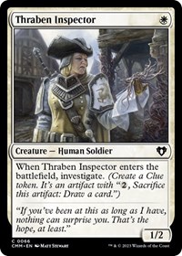 Thraben Inspector, Commander Masters