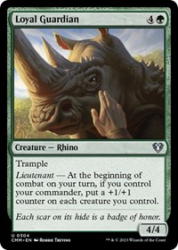 Loyal Guardian, Commander Masters