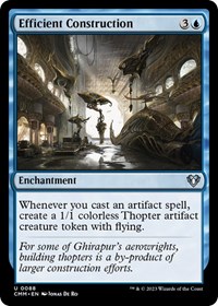 Efficient Construction, Commander Masters