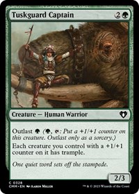 Tuskguard Captain, Commander Masters