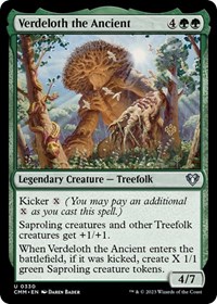 Verdeloth the Ancient, Commander Masters