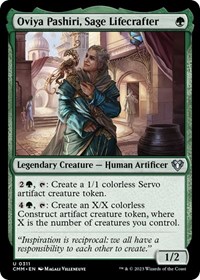 Oviya Pashiri, Sage Lifecrafter, Commander Masters