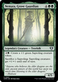 Nemata, Grove Guardian, Commander Masters