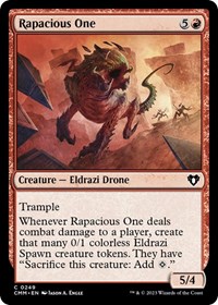 Rapacious One, Commander Masters