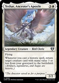 Teshar, Ancestor's Apostle, Commander Masters