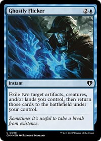 Ghostly Flicker, Commander Masters
