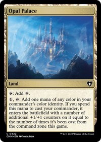 Opal Palace, Commander Masters