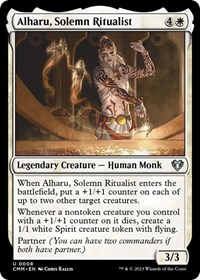 Alharu, Solemn Ritualist, Commander Masters