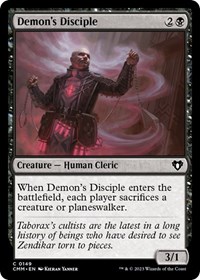 Demon's Disciple, Commander Masters