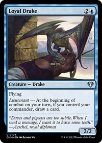 Loyal Drake, Commander Masters