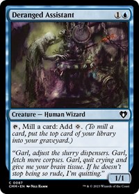 Deranged Assistant, Commander Masters