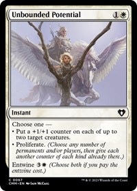 Unbounded Potential, Commander Masters