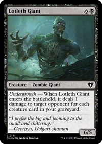 Lotleth Giant, Commander Masters
