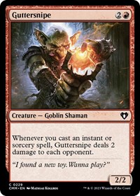 Guttersnipe, Commander Masters