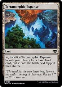 Terramorphic Expanse, Commander Masters