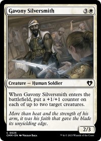 Gavony Silversmith, Commander Masters