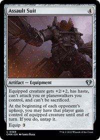 Assault Suit, Commander Masters