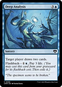 Deep Analysis, Commander Masters
