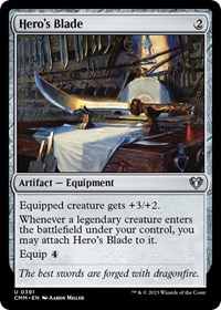 Hero's Blade, Commander Masters