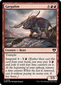 Gargadon, Commander Masters