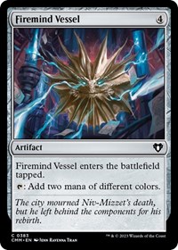 Firemind Vessel, Commander Masters