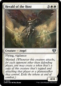 Herald of the Host, Commander Masters