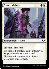 Spectral Grasp, Commander Masters
