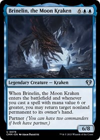 Brinelin, the Moon Kraken, Commander Masters