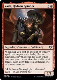 Zada, Hedron Grinder, Commander Masters