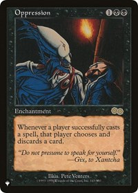 Oppression, The List Reprints