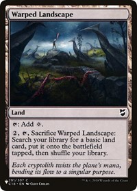 Warped Landscape, The List Reprints