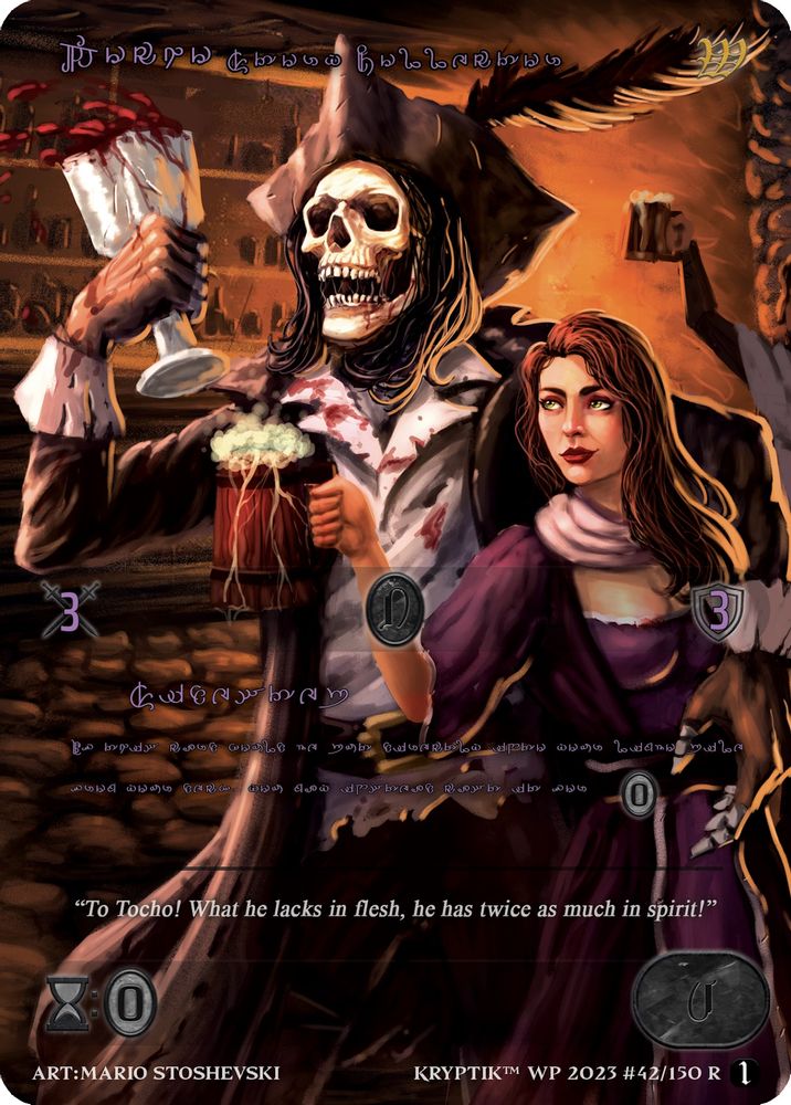 Tocho, Story Collector (Purple Kryptik Language), Standard, front