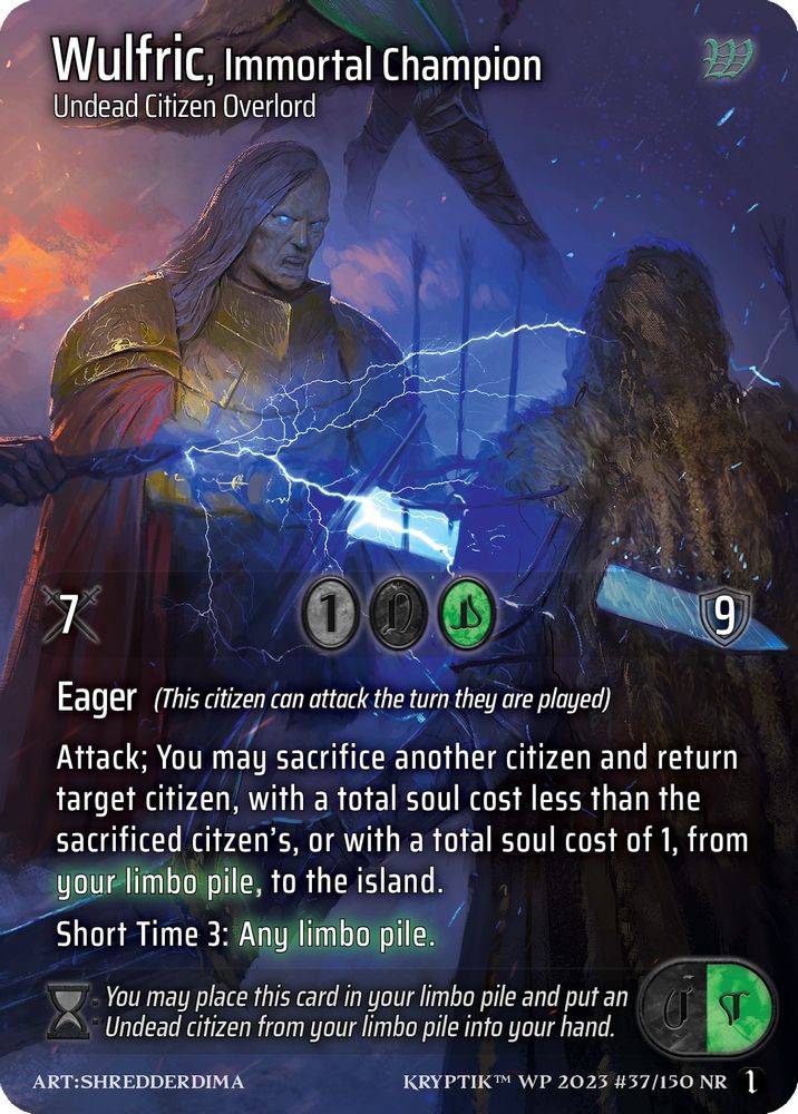 Wulfric, Immortal Champion, Standard, front