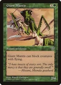 Giant Mantis, Mirage