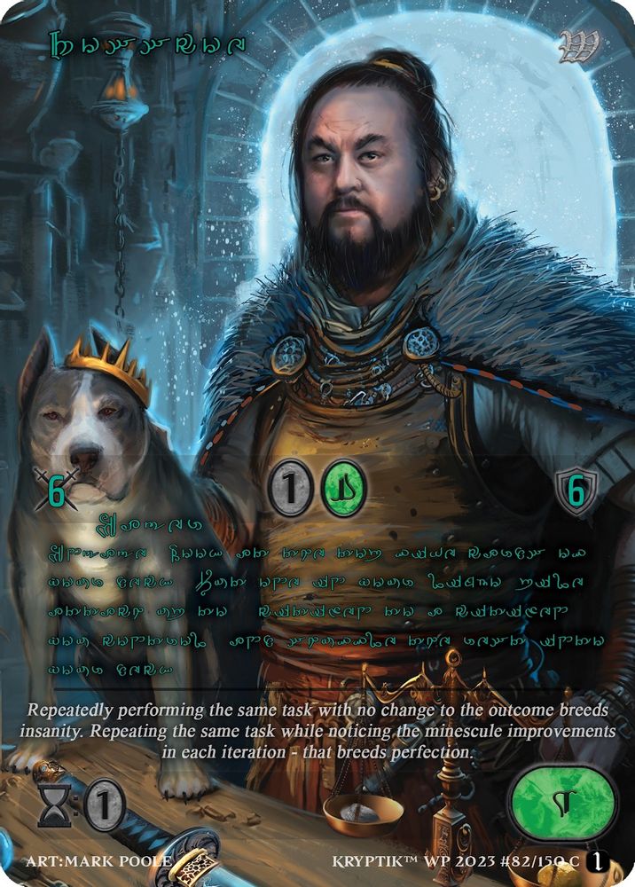 Rosscoe (Green Kryptik Language), Standard, front