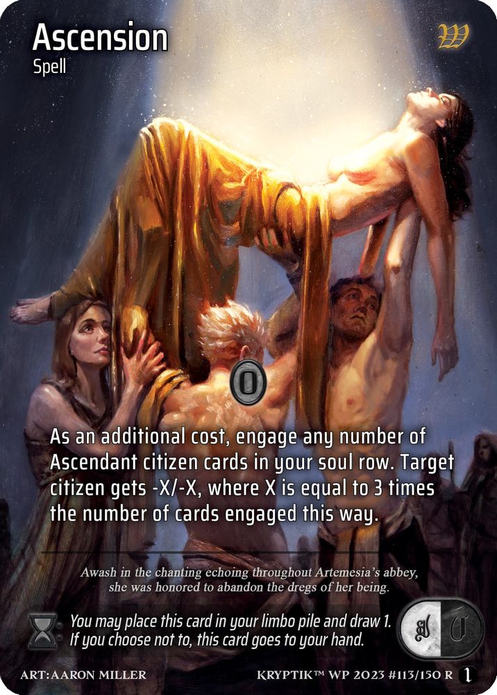 Ascension, Standard, front