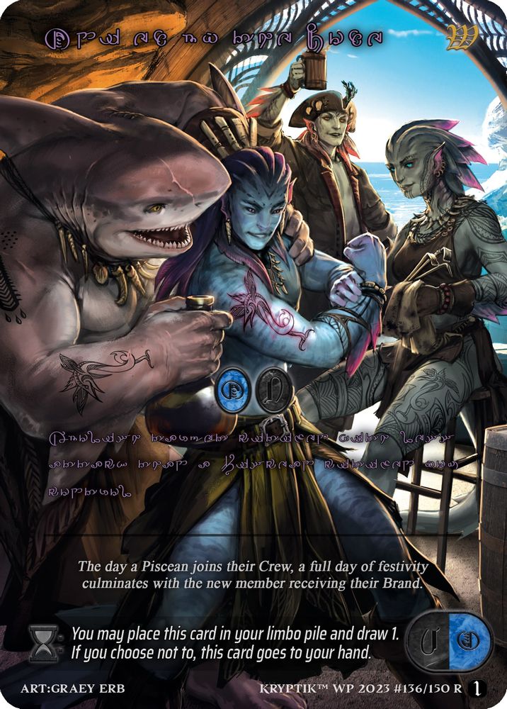 Unified by the Code (Purple Kryptik Language), Standard, front