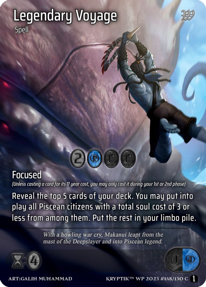 Legendary Voyage, Standard, front