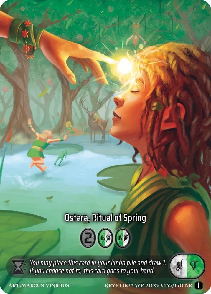 Ostara, Ritual of Spring (Box Topper), Standard, front
