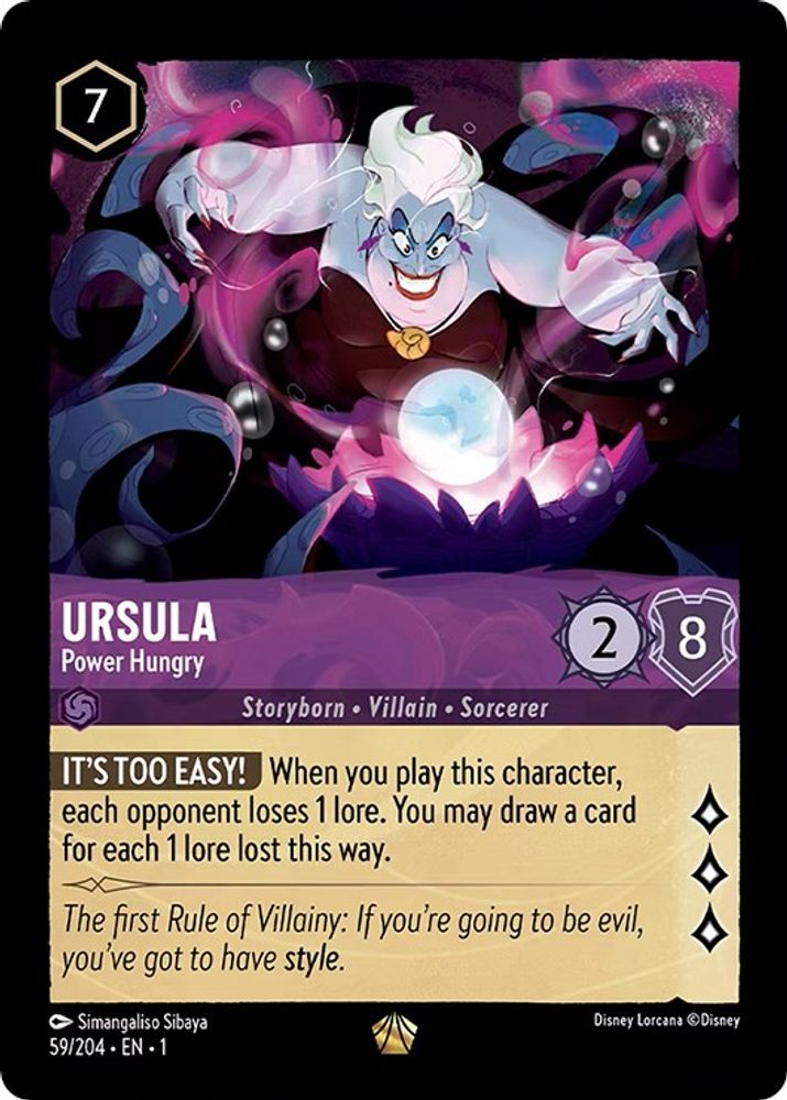 Ursula - Power Hungry