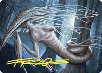Manaweft Sliver Art Card (Gold-Stamped Signature), Art Series: Commander Masters