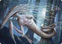 Manaweft Sliver Art Card, Art Series: Commander Masters