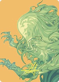 Omnath, Locus of Mana Art Card (Gold-Stamped Signature), Art Series: Commander Masters