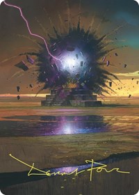 Return to Dust Art Card (Gold-Stamped Signature), Art Series: Commander Masters