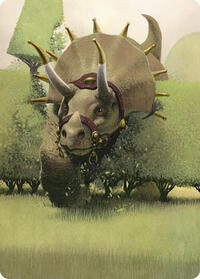 Regal Behemoth Art Card, Art Series: Commander Masters