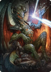Deflecting Swat Art Card, Art Series: Commander Masters