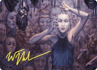Body Double Art Card (Gold-Stamped Signature), Art Series: Commander Masters