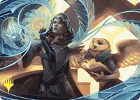 Personal Tutor Art Card (Gold-Stamped), Art Series: Commander Masters
