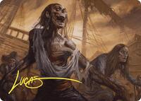 Rise from the Tides Art Card (Gold-Stamped Signature), Art Series: Commander Masters