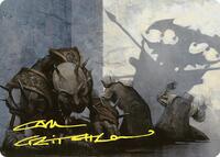 Decree of Pain Art Card (Gold-Stamped Signature), Art Series: Commander Masters